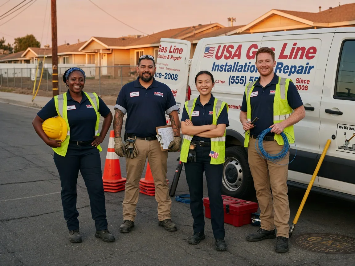Gas Line Installation company in Newton, WI